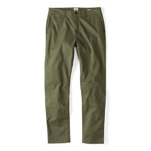Flint & Tinder Men's Olive Green Chino Pants